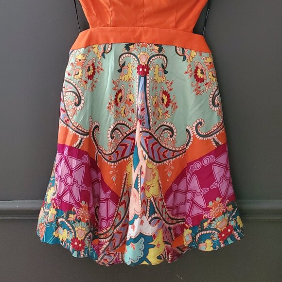 Silk Cutout Mini Dress - Picture 4 of 4